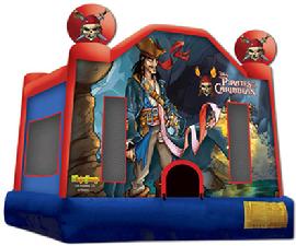 15×15 Pirates of the Caribbean Bounce house