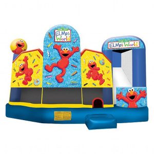 Elmo 5 in 1 Combination Bounce House