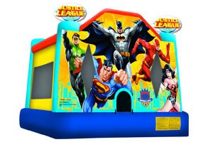 15x15 Justice League Bounce house