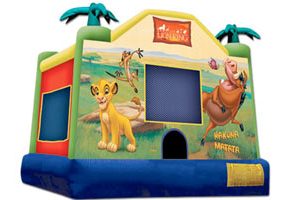 15x15 Disney Lion King Bouncehouse